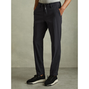 REISS SPLIT Technical Drawstring Trousers